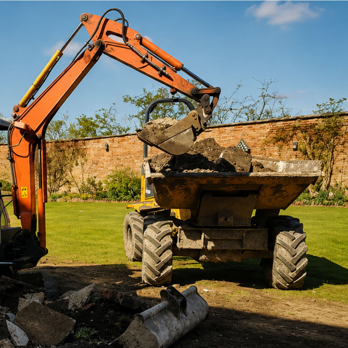 20% discount on all building and landscaping for people over 60