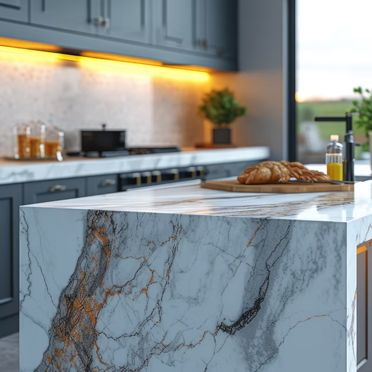 Free upstands with all worktops